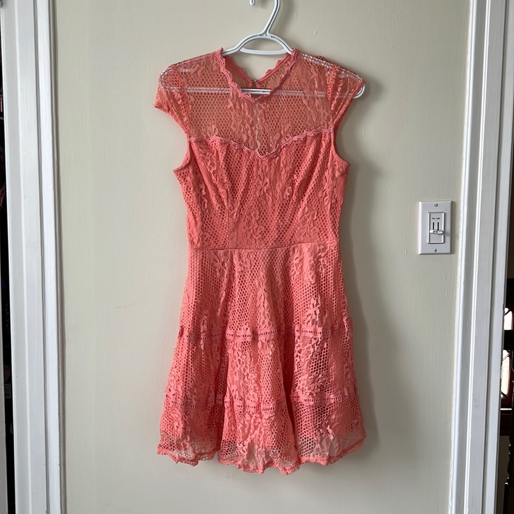 Peach Dress